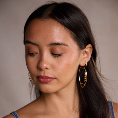 Gold Football Hoops