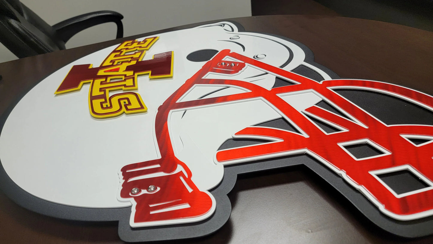 Iowa State Cyclones Football Helmet