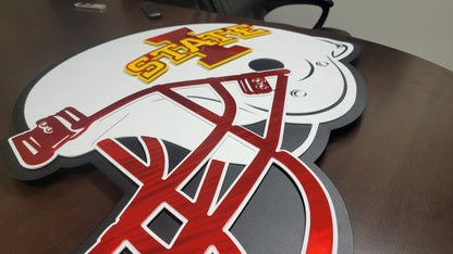 Iowa State Cyclones Football Helmet