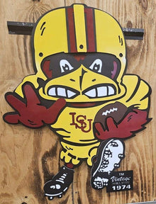 Iowa State Football Vintage Mascot