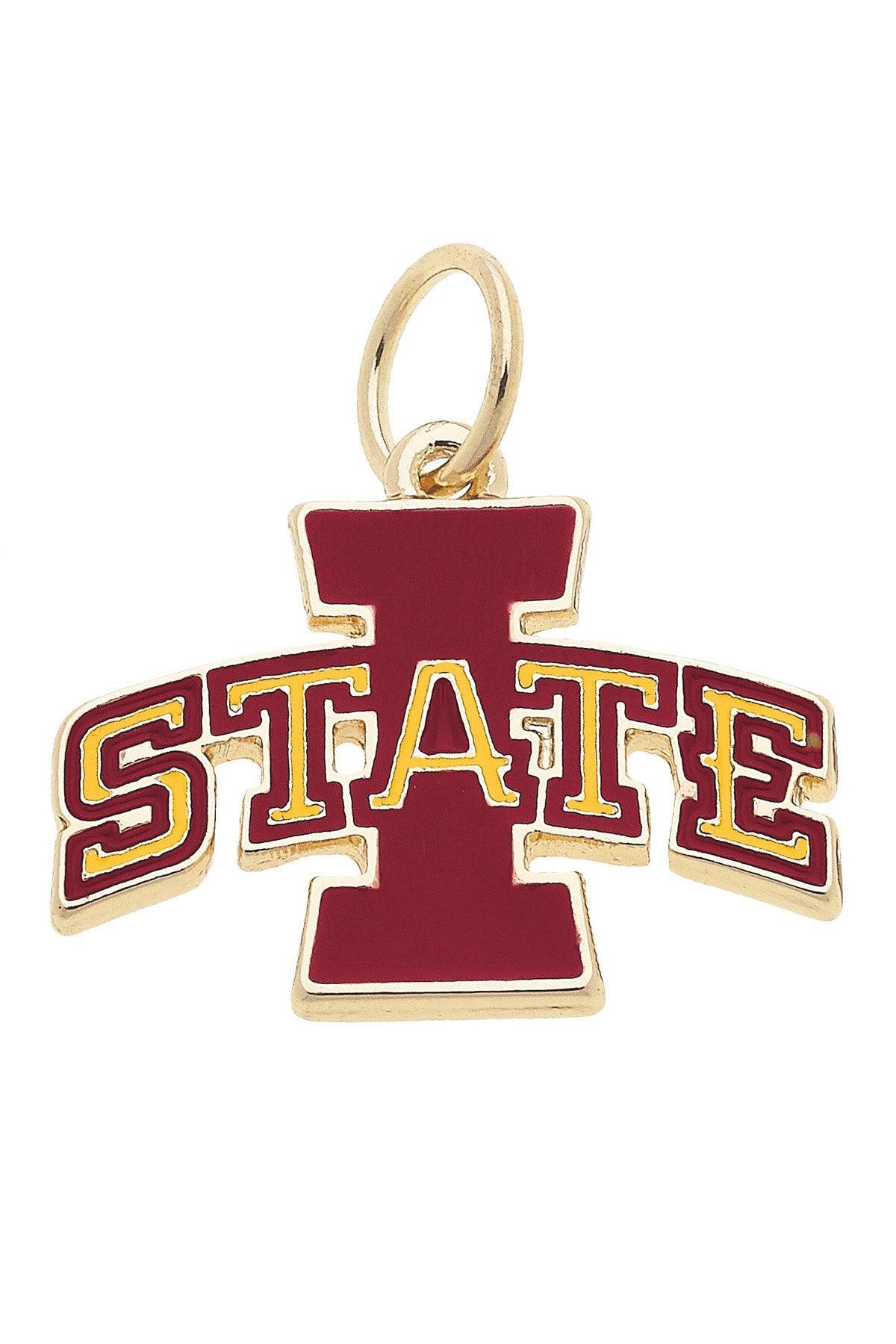 Iowa State Cyclones Enamel Logo Charm