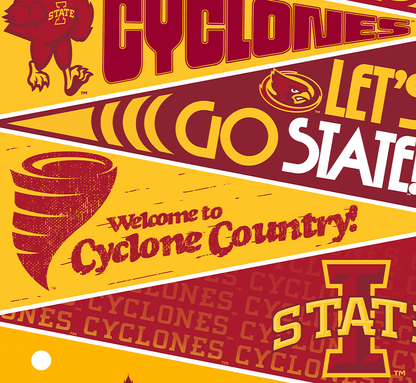 Iowa State University Pennants Print