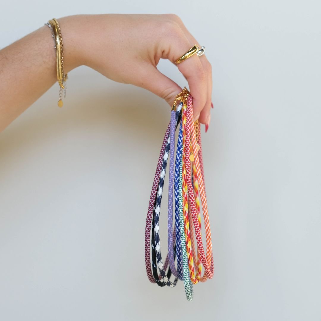 Red & Yellow Minimalist Paracord Necklace