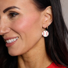 Mini Slugger Baseball Earrings
