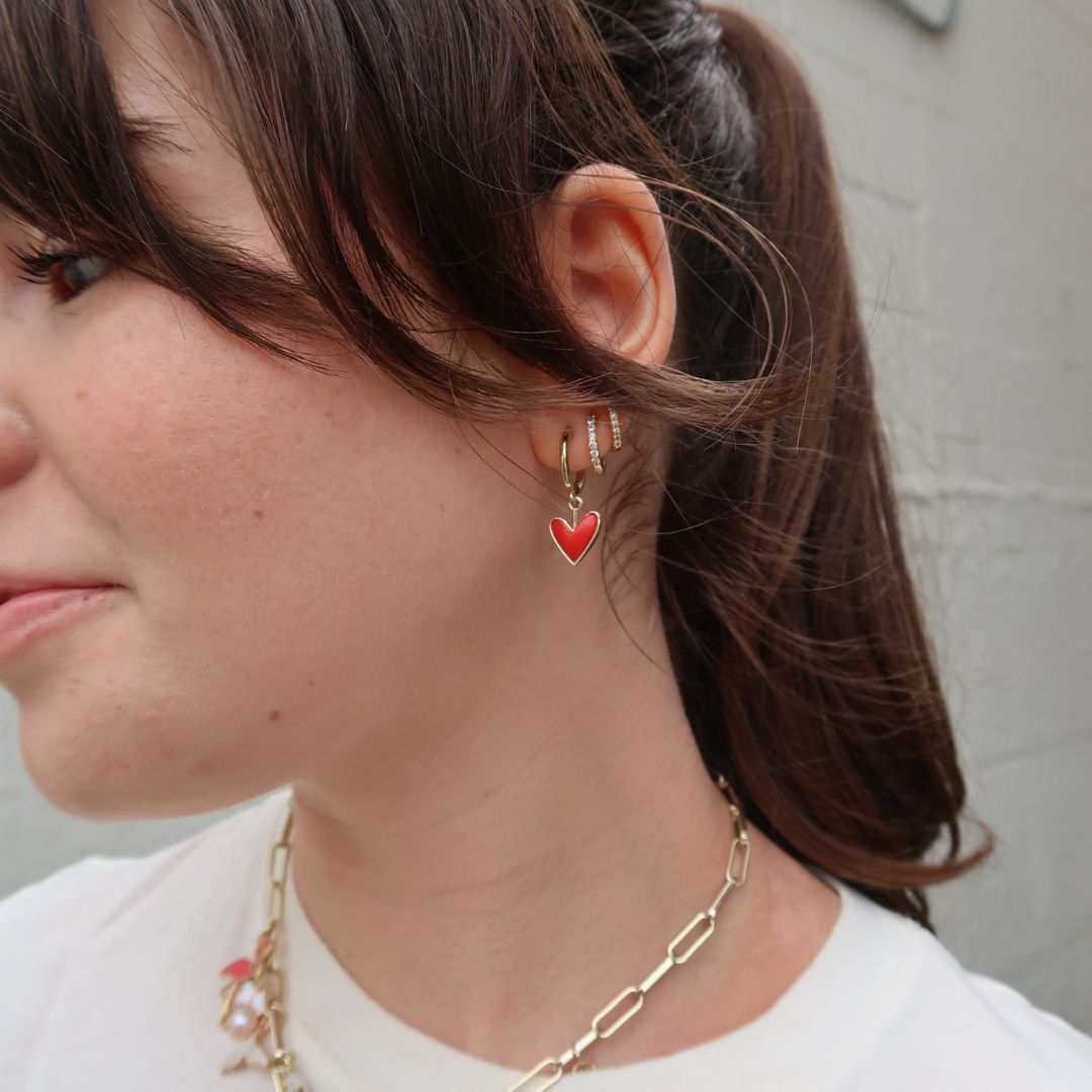 Red Coral Sweetheart Huggies