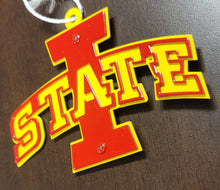 Iowa State "I" with "State" Ornament/Magnet