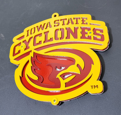 Iowa State Cyclones Modern CY Head Magnet/Ornament