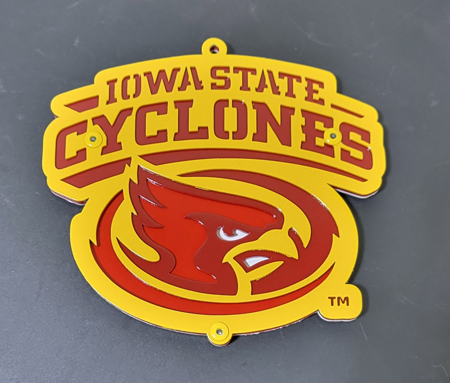 Iowa State Cyclones Modern CY Head Magnet/Ornament