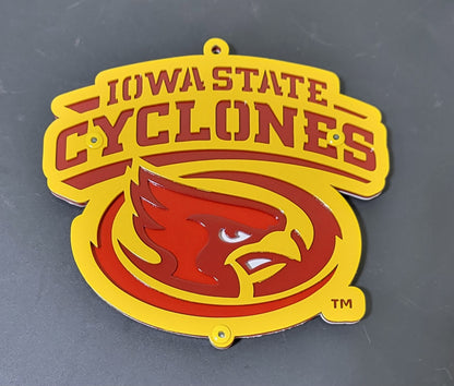 Iowa State Cyclones Modern CY Head Magnet/Ornament