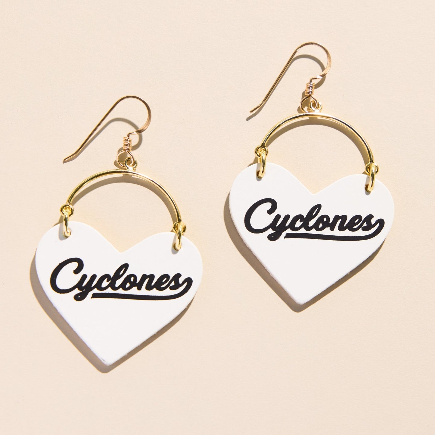 White Iowa State University Cyclones Script Lover