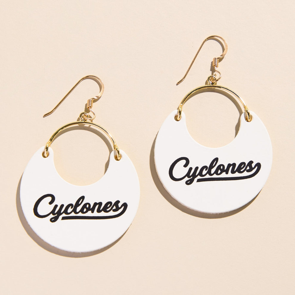 White Iowa State University Cyclones Script Ninas – Cyclone Fanatic Shop
