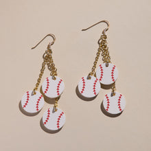 Slugger Baseball Earrings